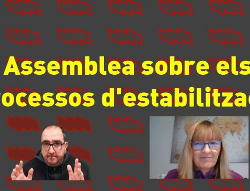 Resumen de la asamblea sobre las novedades en los procesos de estabilización del PAS