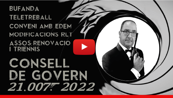 Resum Consell de Govern 27.07.2022